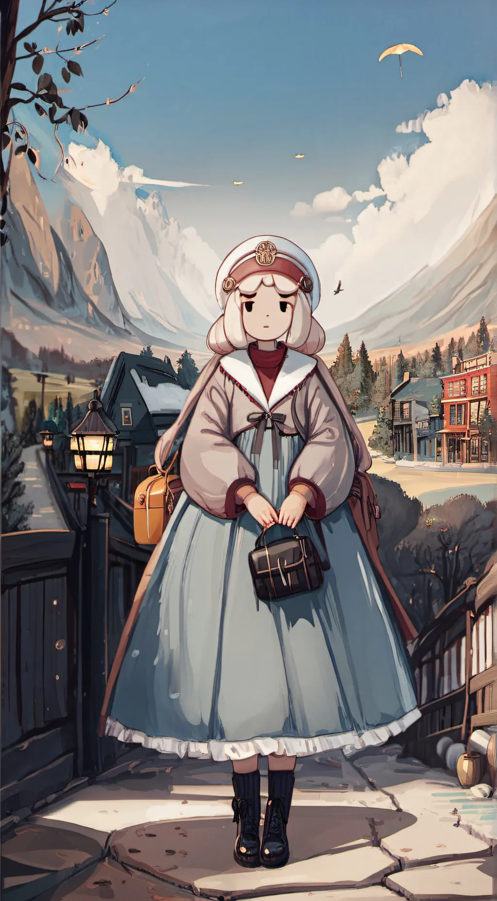 ai character: Mena background