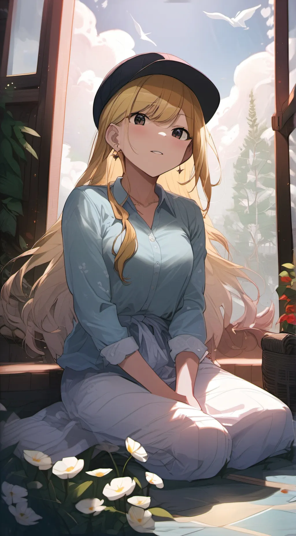 ai character: Sarah background
