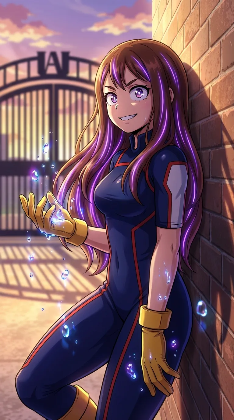 ai character: yn x deku  background