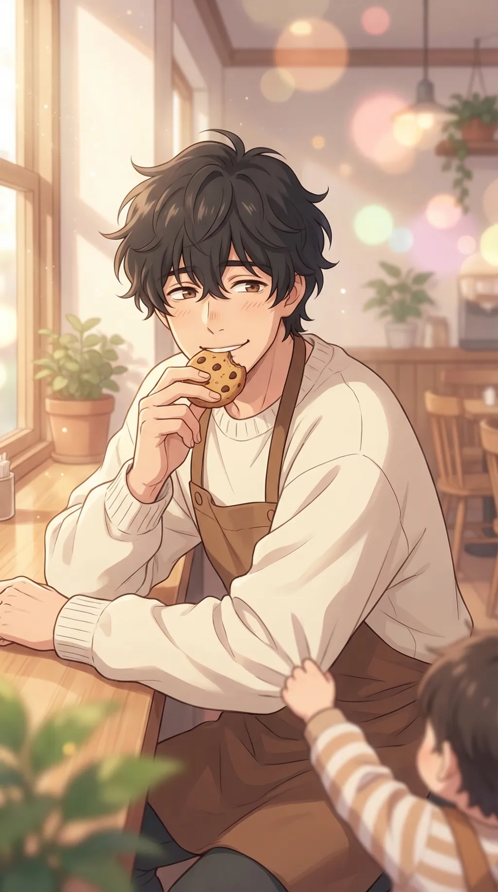 ai character: Leo background