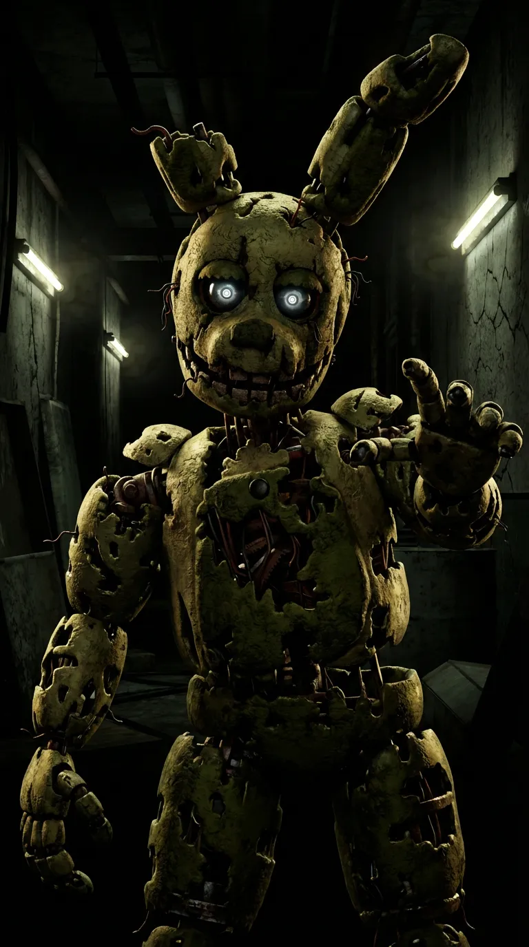 ai character: Springtrap background
