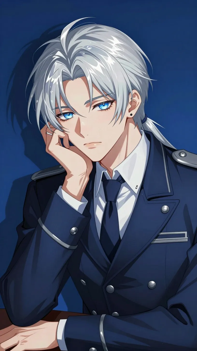 ai character: ルシアン background