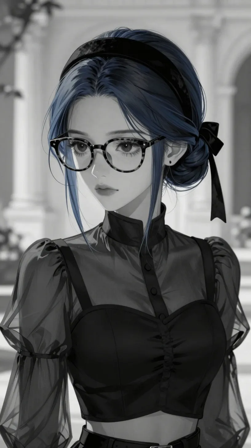 ai character: ユキ・風見 background