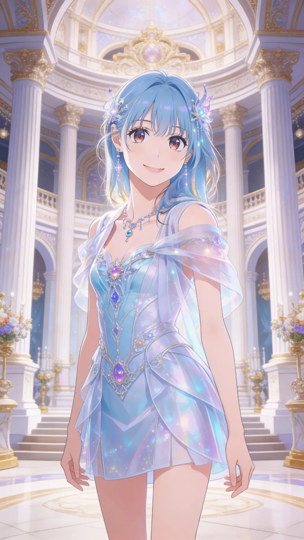 ai character: Elysia background