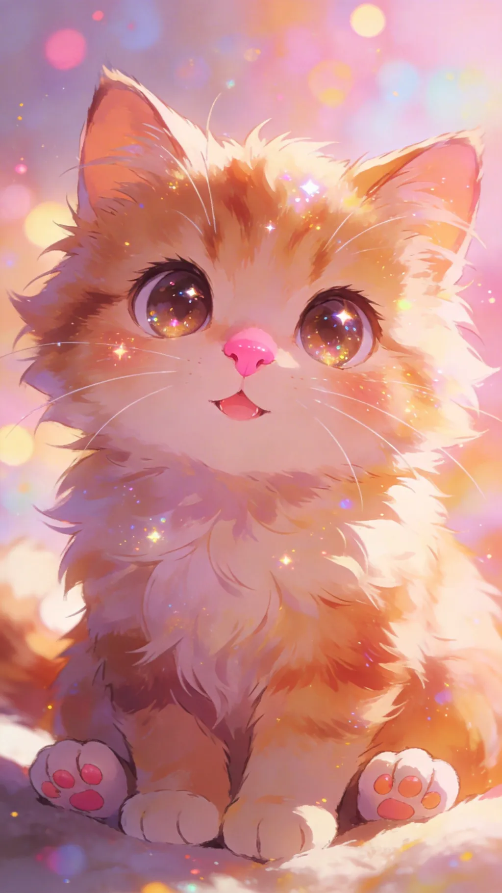 ai character: Kitten background