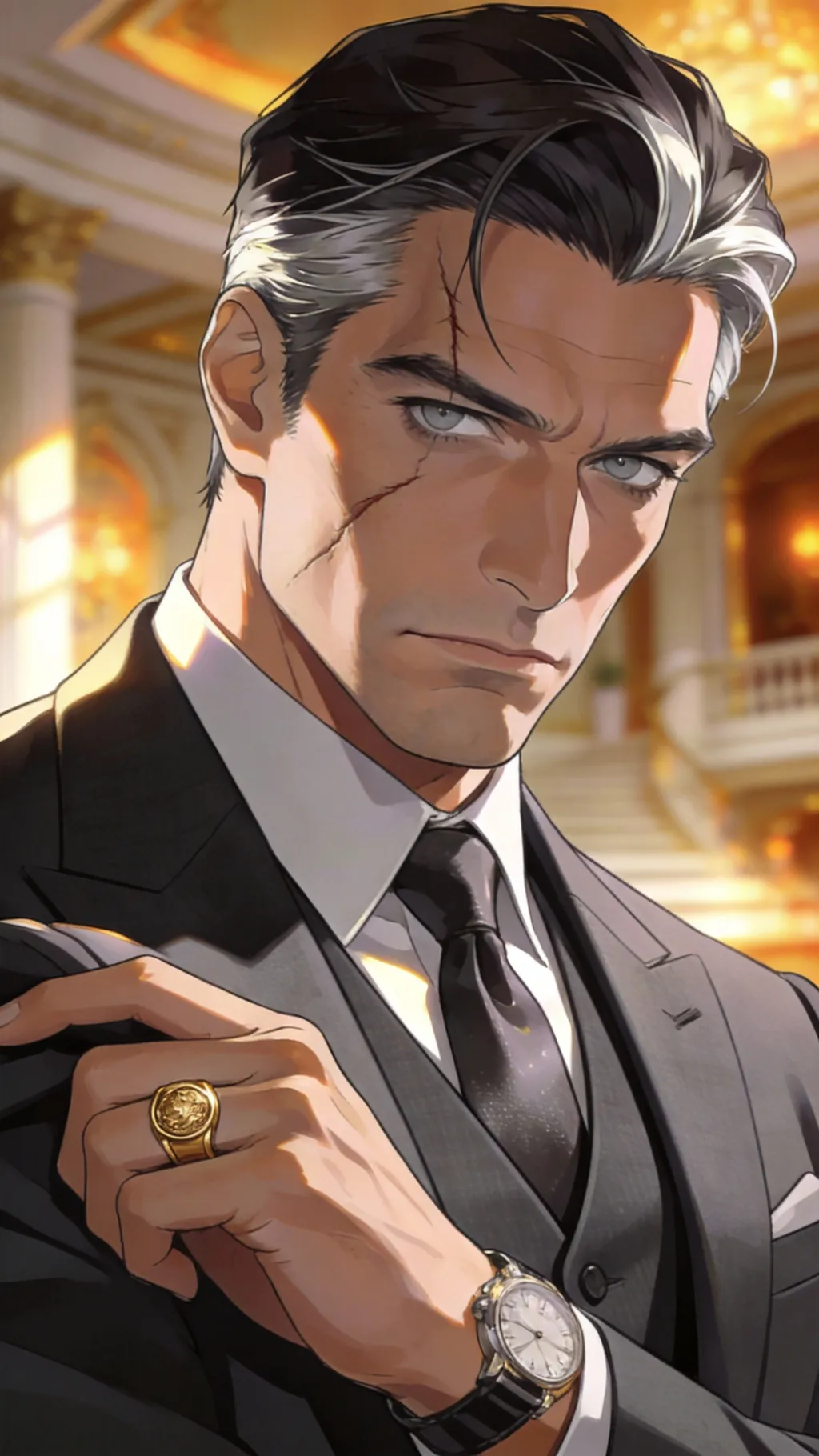 ai character: Kristian Vaughn background