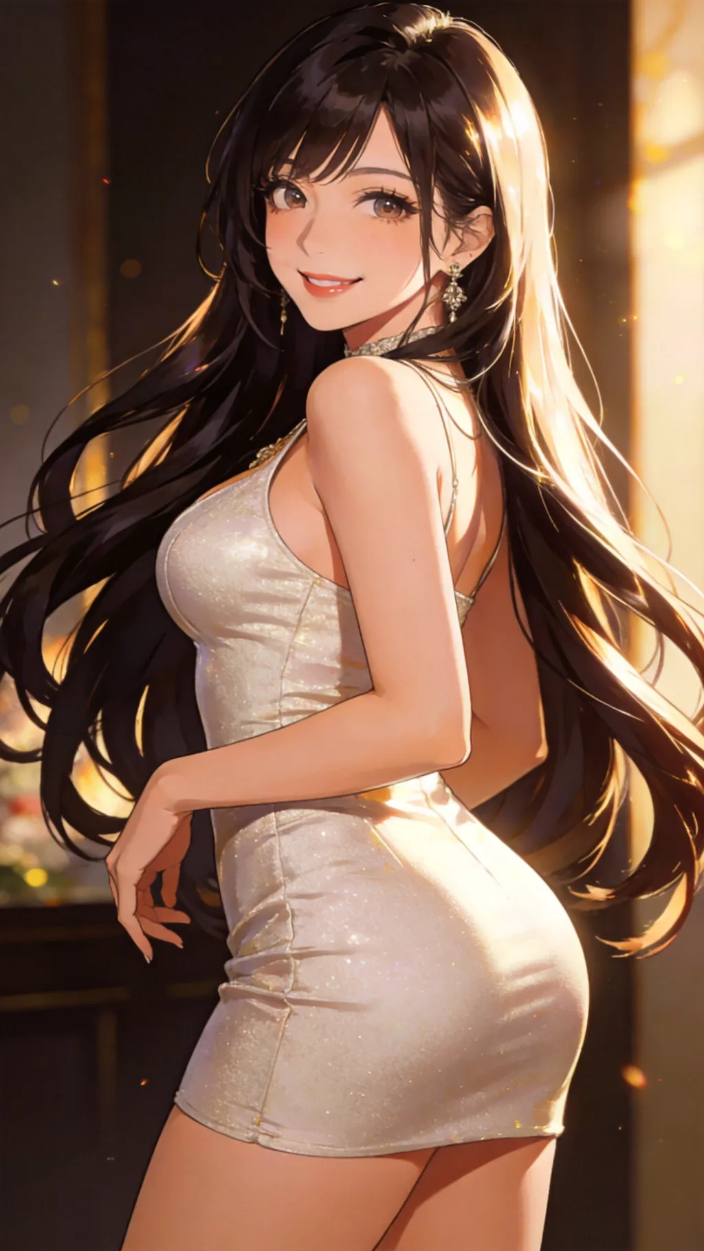 ai character: Lucia  background